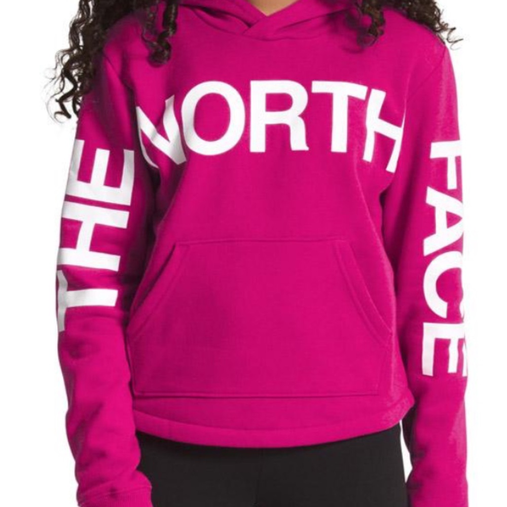 THE NORTH FACE CAMP FLEECE PULLOVER HOODIE GIRLS size L